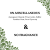 No synthetic fragnance in Dusky Monk face wash