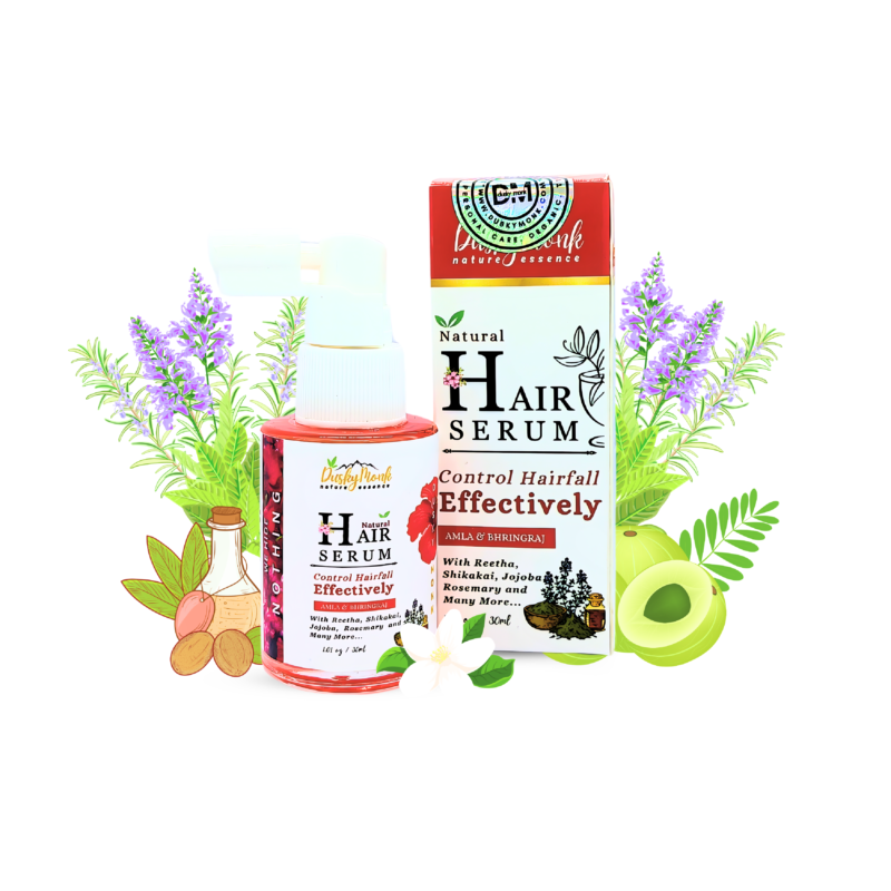 hairfall, hair loss, Rosemary, oxidative stress, dht, Hair Serum