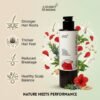 Hair strengthening shampoo with Keratin, Soy Peptides and Niacinamide to support healthy-looking, thicker and more resilient hair.